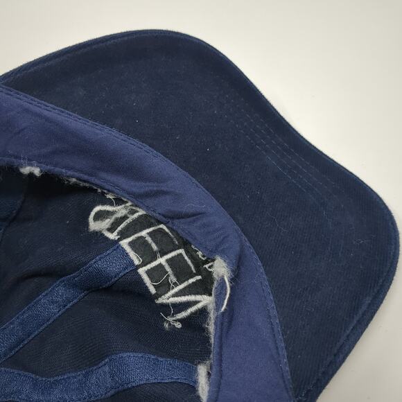 Steen Slideback Baseball Cap Blue One Size Embroidered 6 Panel Result Headwear - Picture 8 of 9